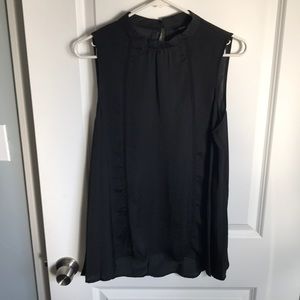 Mossimo high neck black tank.